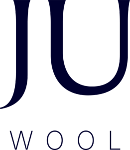 Short version of JU Wool logo – Canadian wool broker brand icon